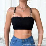 Lace Ring Bralette – Black Edition - Image 2