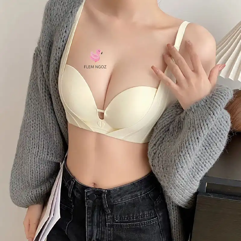 Seamless Double Padded Bra - Image 6