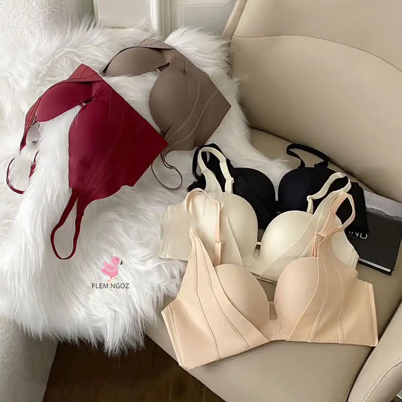 Seamless Double Padded Bra - Image 9